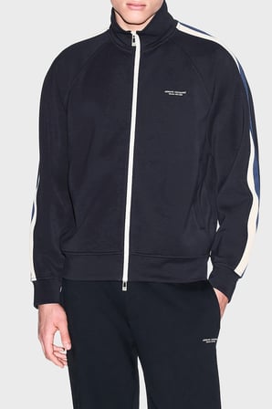 Armani Exchange Modal Kumaş Logolu Regular Fit Fermuarlı Sweat Erkek SWEAT XM002892 AF19936 UB101 LACİVERT