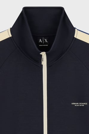 Armani Exchange Modal Kumaş Logolu Regular Fit Fermuarlı Sweat Erkek SWEAT XM002892 AF19936 UB101 LACİVERT