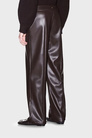 Armani Exchange Oversize Fit Geniş Paça Cep Detaylı Pantolon Kadın PANTOLON XW002475 AF10203 U6032 KAHVE