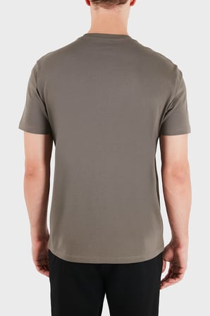 Armani Exchange Pamuklu Regular Fit Bisiklet Yaka T Shirt Erkek T SHİRT XM001281 AF10361 U6125 KAHVE