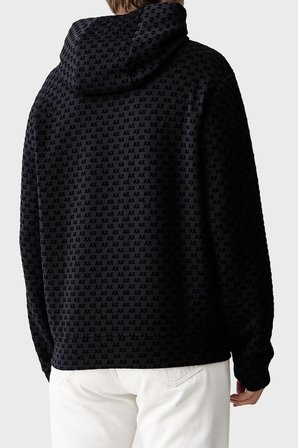 Armani Exchange Logolu Pamuklu Regular Fit Kapüşonlu Sweat Erkek SWEAT XM002903 AF10818 UB101 LACİVERT