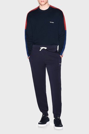 Armani Exchange Regular Fit Lastikli Paça Jogger Pantolon Erkek PANTOLON XM002893 AF19936 UB101 LACİVERT