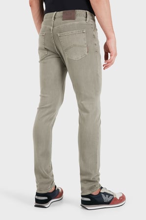 Armani Exchange Slim Fit Normal Bel Düz Paça Jeans Erkek KOT PANTOLON XM000070 AF27185 U6161 HAKİ