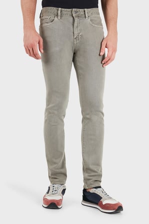 Armani Exchange Slim Fit Normal Bel Düz Paça Jeans Erkek KOT PANTOLON XM000070 AF27185 U6161 HAKİ