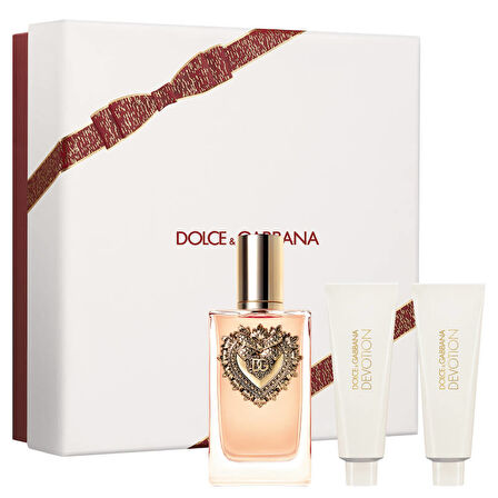 Dolce Gabbana Devotion Edp 100 Ml + Edp 50 Ml + Edp 50 Ml