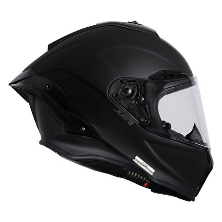 Just1 J-GPR F Kapalı Motosiklet Kaskı Siyah