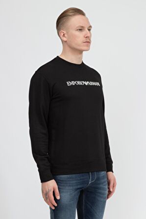 Erkek Bisiklet Yaka Sweatshirt