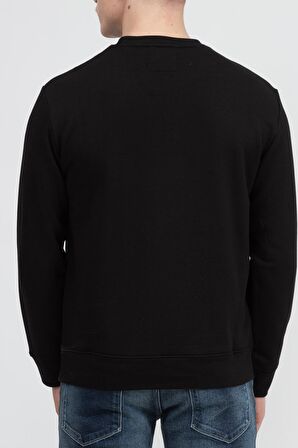Erkek Bisiklet Yaka Sweatshirt