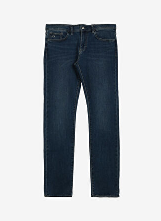 Normal Bel Normal İndigo Erkek Denim Pantolon 8NZJ13 1500-INDIGO DENIM