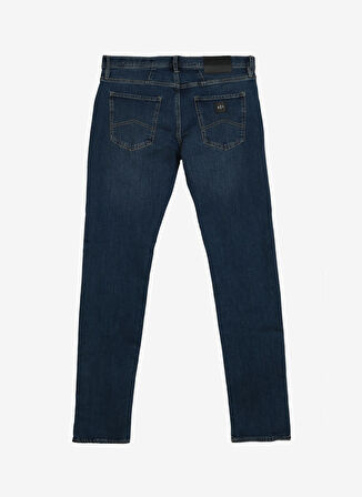 Normal Bel Normal İndigo Erkek Denim Pantolon 8NZJ13 1500-INDIGO DENIM