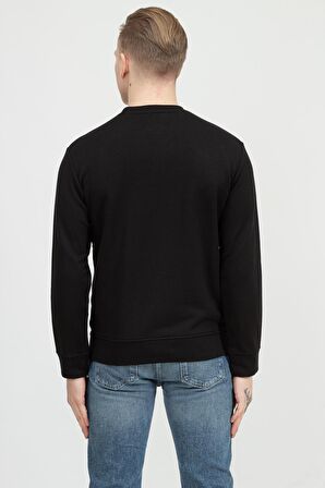 Erkek Bisiklet Yaka Sweatshirt
