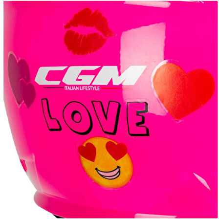 CGM 261A MINI MONO ÇOCUK KASKI Fuşya YXL