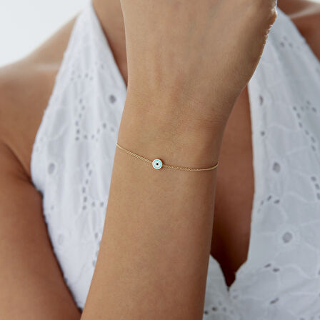 Aqua Mineli Göz Bileklik