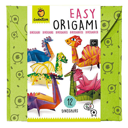 Ludattica Easy Origami - Dinosaurs