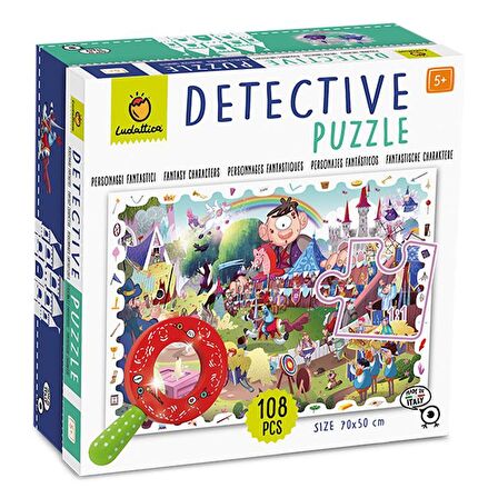 Ludattica Personaggi Fantastici - Detective Puzzle