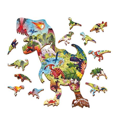 Ludattica Dinosaurs - Woody Puzzle