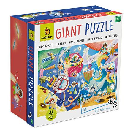 Ludattica In Space - Giant Puzzle