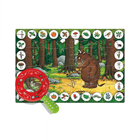 Ludattica Dedektif Puzzle - Gruffalo Ormanında