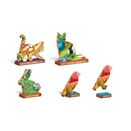 Ludattica Woody Puzzle - Pets