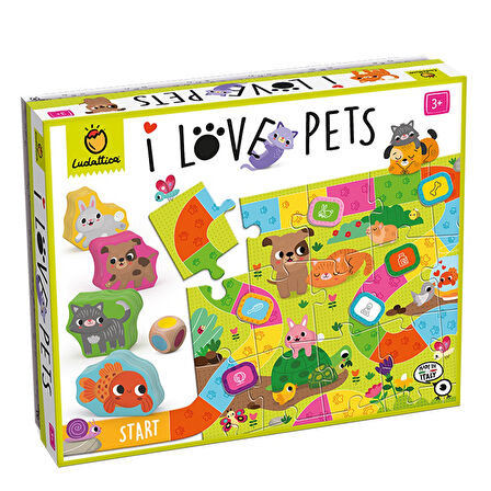 Ludattica Family Games - I Love Pets