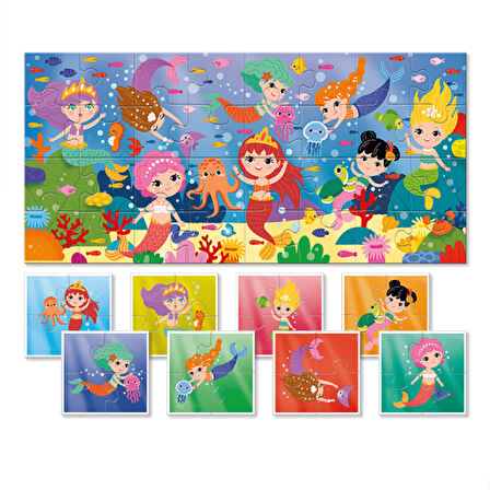 Ludattica Bebekler için Puzzle - Deniz Kızları