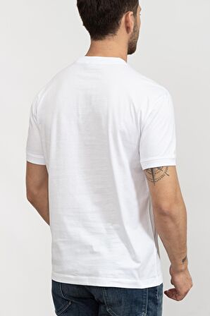 EA7 Erkek Bisiklet Yaka T-Shirt