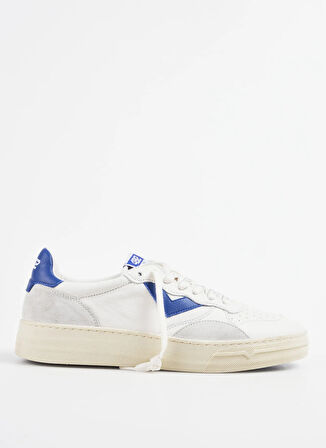 4B12 Beyaz - Mavi Erkek Sneaker HYPER