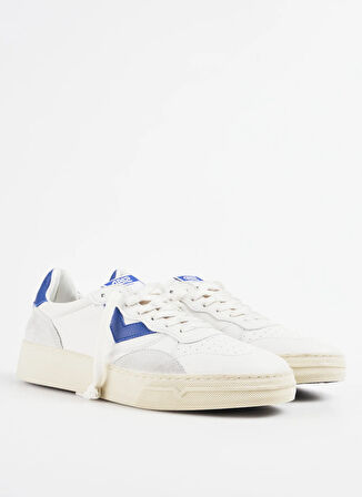 4B12 Beyaz - Mavi Erkek Sneaker HYPER