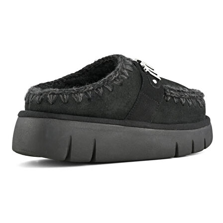 Kadın Terlik/ Panduf ( Ev ) MU.FW531001A BKBK Mou Bounce clog metal logo Black