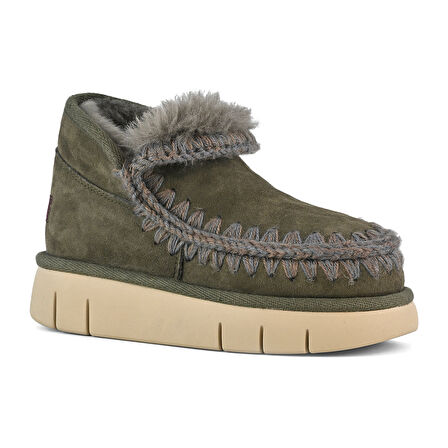 Kadın Sneaker ( Günlük) MU.FW531009A BKOL Mou Eskimo Bounce sneaker Black Olive