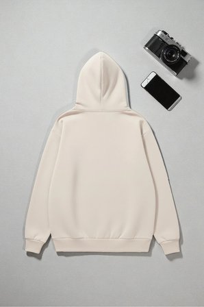 Boğa Tasarım Baskılı Unisex Oversize Sweatshirt