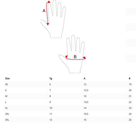 OJ WAY SİYAH KORUMALI MOTOSİKLET ELDİVENİ L
