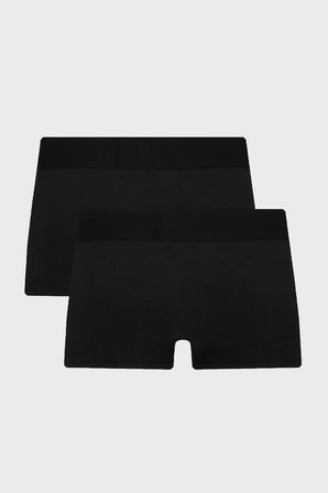 Palm Angels Logolu Pamuklu 2 Pack Boxer Erkek BOXER PLA1UMBTR11BI SİYAH