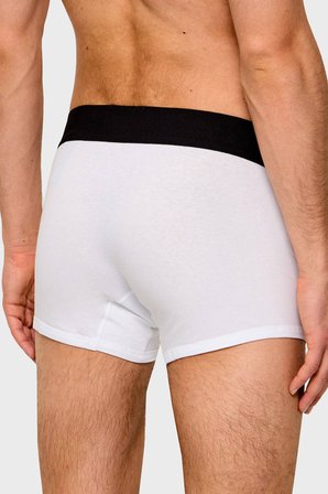 Palm Angels Logolu Pamuklu 2 Pack Boxer Erkek BOXER PLA1UMBTR11BI BEYAZ