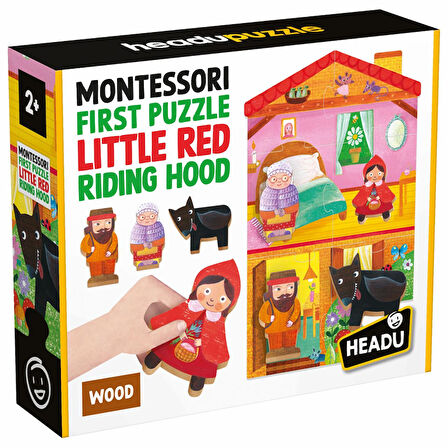Headu Montessori First Puzzle Little Red Riding Hood