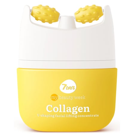 7days Kolajenli Yüz Kremi Ve 3d Masaj Aleti Sıkılaştırıcı Ve Toparlayıcı Etki, 40 Ml