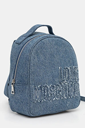 Love Moschino Kadın Denim Sırt Çanta JC4246PP0MKM0750