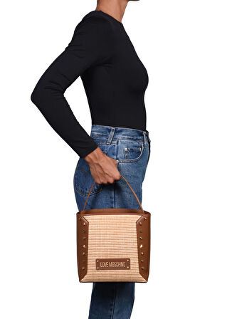 Love Moschino Kahve Kadın El Çantası JC4275PP0M10A