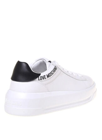 Love Moschino Beyaz - Siyah Kadın Sneaker JA15525G0M