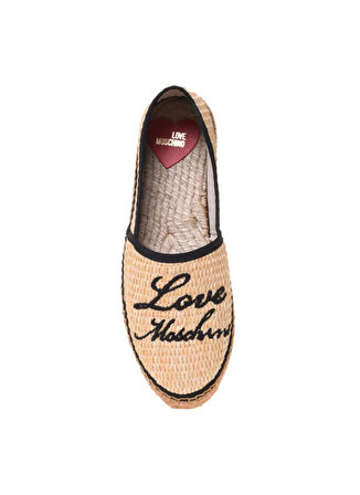 Love Moschino Siyah - Kahve Kadın Espadril JA10272G0M