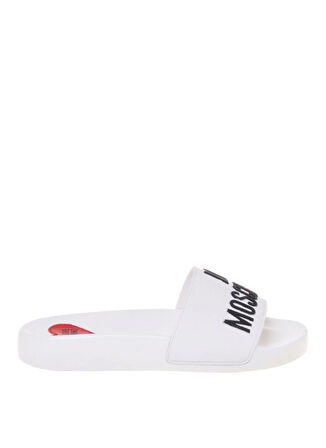 Love Moschino Terlik, 40, Beyaz