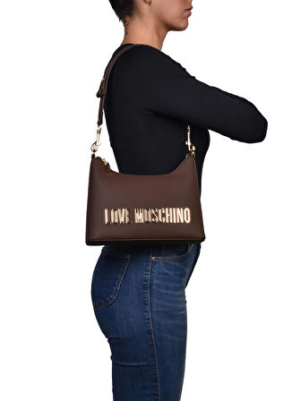 Love Moschino Kahve Kadın Omuz Çantası JC4025PP1N301