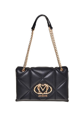 Love Moschino Siyah Kadın Omuz Çantası JC4041PP1N000