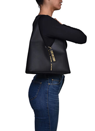 Love Moschino Siyah Kadın Omuz Çantası JC4173PP1N000