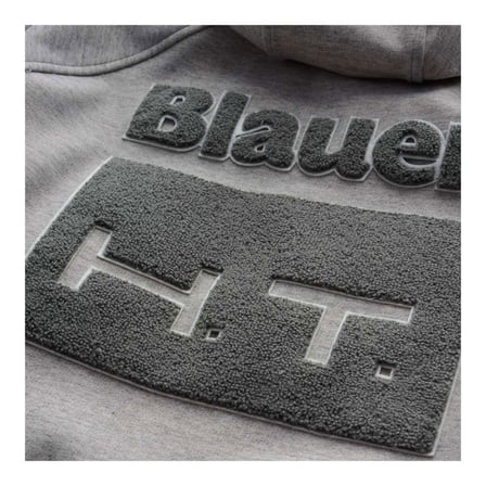 Blauer Easy Men Open Hoody Korumalı Motosiklet Montu Gri