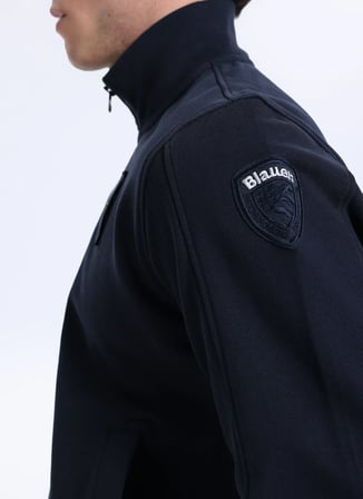 Blauer Lacivert Erkek Dik Standart Sweatshirt 25WBLUF01183-888 CITY