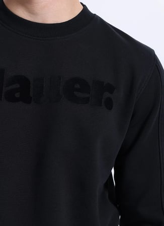 Blauer Bisiklet Yaka Siyah Erkek Sweatshırt 25WBLUF03186-999 CROSBY