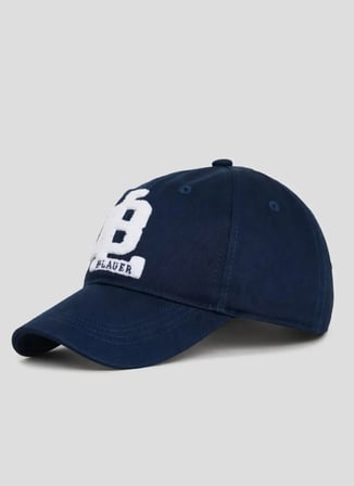 Blauer Lacivert Erkek Logo Baskılı Şapka 26SBLUA04470-888 MAXFIELD