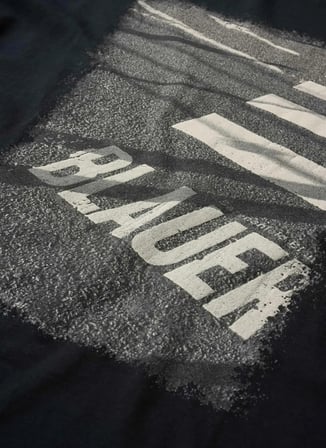 Blauer Siyah Erkek Regular Fit Logo Baskılı T-Shirt 26SBLUH02233-999 RYDER