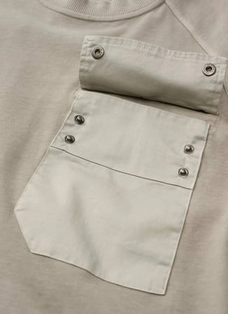 Blauer Gri Erkek Relaxed T-Shirt 26SBLUH02272-915 GAGE